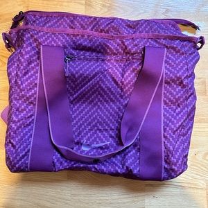 Purple Nike gym bag